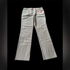 Dickies Women’s Juniors Straight Leg Khaki Pants Size 11/30 New
